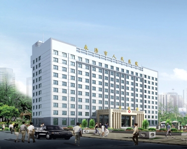 山西-永濟人民醫院使用景泰源LED平板凈化燈