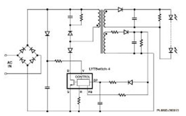 基于LYTSwitch-4的大功率【LED凈化燈】電源解決方案 基于LYTSwitch-4的大功率【LED凈化燈】電源解決方案