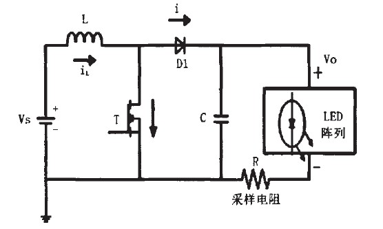 基于蓄電池供電的自適應LED凈化燈照明系統