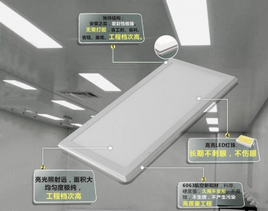 LED平板凈化燈-可控標、可加分